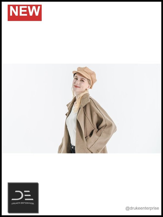 Womens Classic Newsboy Cap 8 Panel Gatsby Cabbie Hat